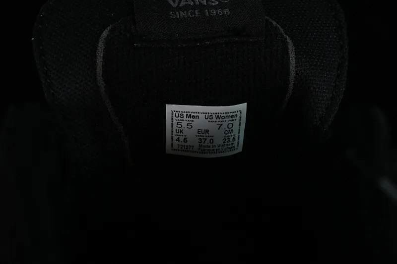 All categories Vans Vans series Vans Mid Vans China NEIGHBORHOOD x Vans Sk8-Mid joint series all black Chinese casual sneakers VN0A3WM3AFG